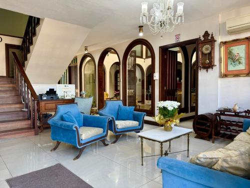 Ruang duduk di HOTEL KAMPÔ Suítes