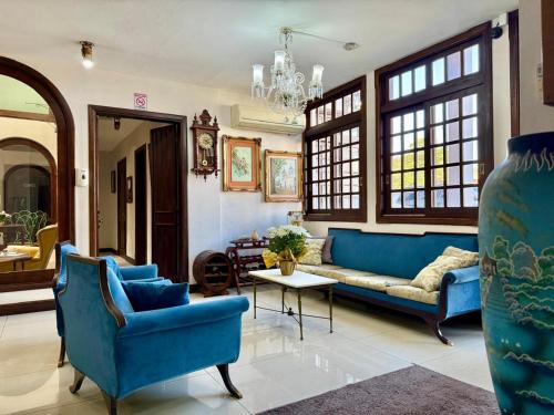 Ruang duduk di HOTEL KAMPÔ Suítes