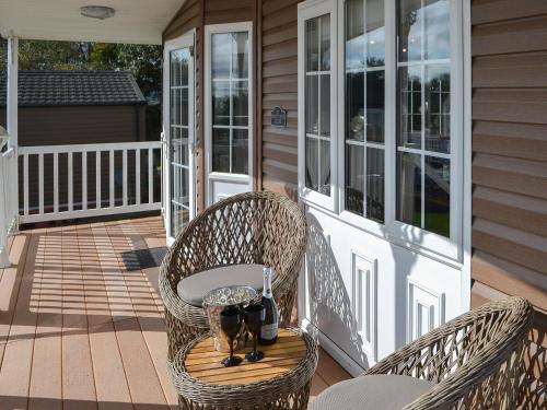 Ein Balkon oder eine Terrasse in der Unterkunft Aintree Lodge