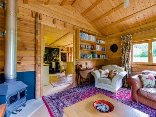 Χώρος καθιστικού στο Ash Mill Cabin
