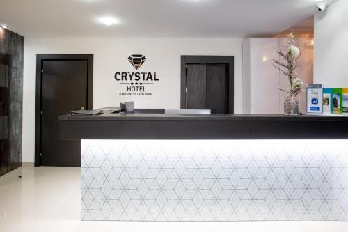 Certifikát, hodnocení, plakát nebo jiný dokument vystavený v ubytování Hotel Crystal