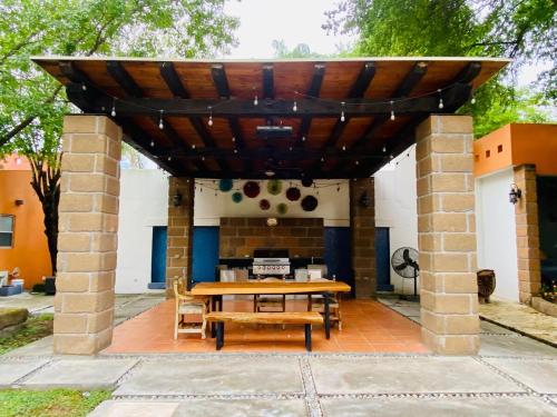 Αίθριο ή υπαίθριος χώρος στο Casa Encanto in Santiago Nuevo León