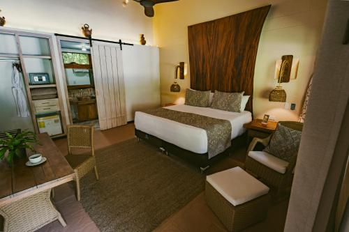 Kantawa Hotel & Spaにあるベッド
