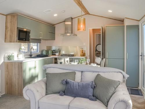 Kuchyň nebo kuchyňský kout v ubytování Waterfoot Lodge W09