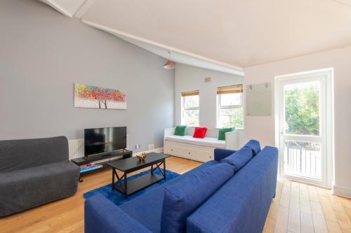 Et opholdsområde på Lovely 3-bed 20 minutes to Central London