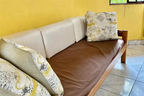 Un lugar para sentarse en Hospedaje Colibri
