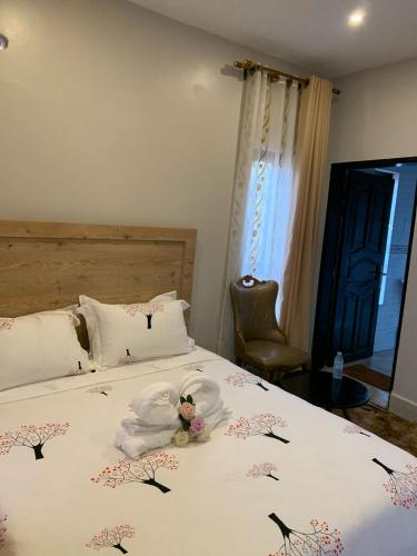 The Vista Residenceにあるベッド