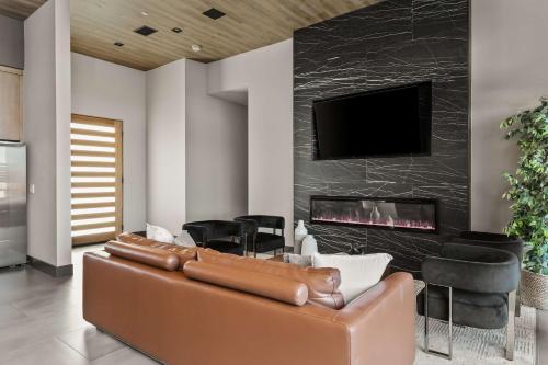 Posezení v ubytování Desert Villa