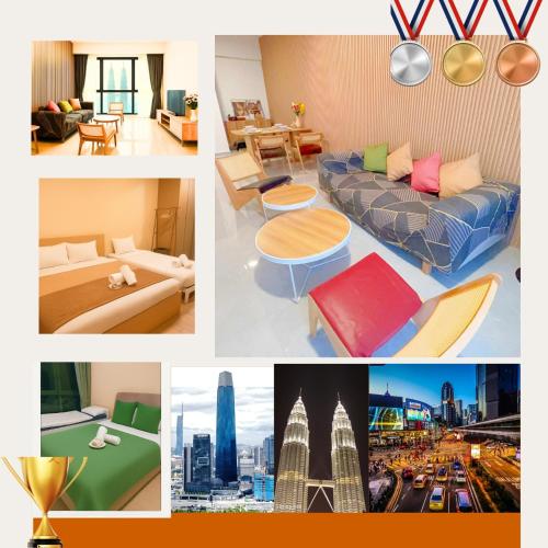 Gambar di galeri bagi Golden New Nest INN 金巢新旅居!!near THE Exchange TRX & Bukit Bintang & Pavilion & Suria KLCC!!Agile luxury suites di Kuala Lumpur