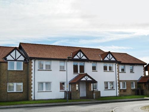 Bygningen som feriehuset ligger i