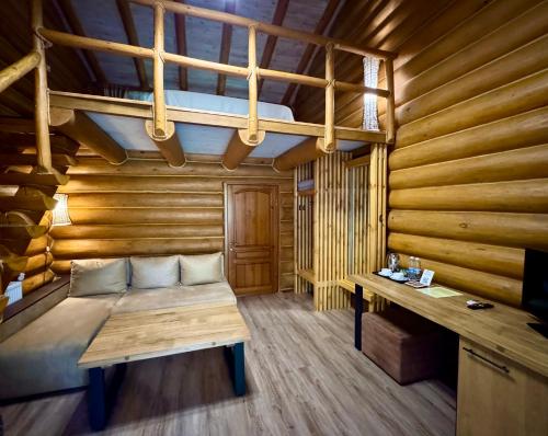 Postel nebo postele na pokoji v ubytování Resort Stariy Prud