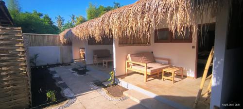 Un patio o zona al aire libre en Akarair