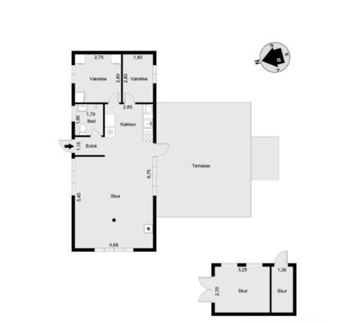 Plan de l'établissement Family House By Roskilde Fjord And North Forest