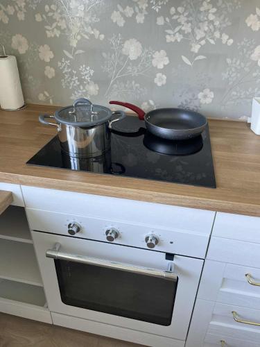 Una cocina o zona de cocina en Smuuli Päikesepesa