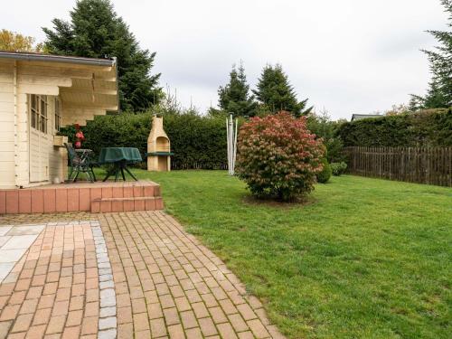 Κήπος έξω από το Ferienwohnung mit Kamin in Thale-Friedrichsbrunn