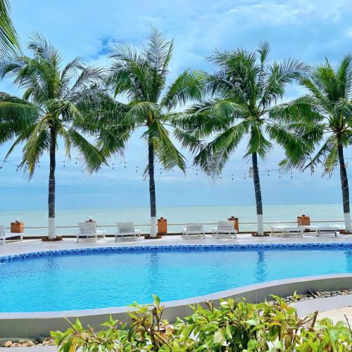 Bazén v ubytování Resort HAVANA nebo v jeho okolí