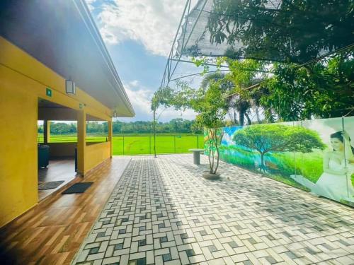 Taman di luar Nildiya hotel