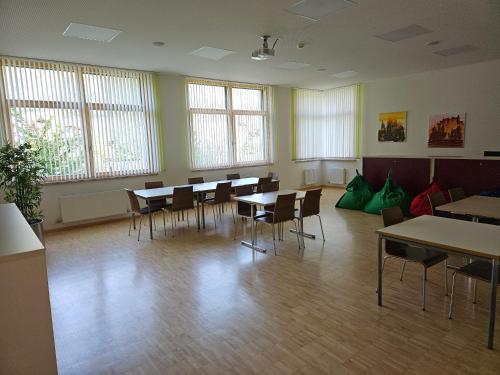 Χώρος καθιστικού στο Hostel-Jugendherberge St. Johann im Pongau