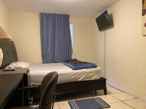 Ένα ή περισσότερα κρεβάτια σε δωμάτιο στο 4602 Home