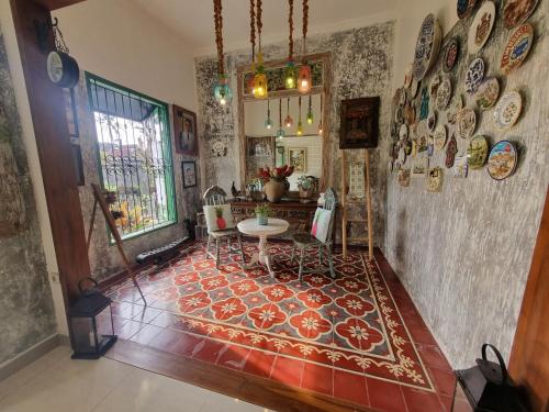 Ruang duduk di Ngineppo Homestay