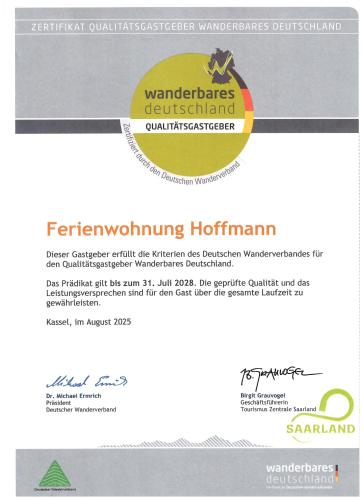 a screenshot of a website for a wastewater treatment istg at Ferienwohnung Hoffmann in Homburg