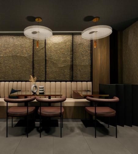 Χώρος καθιστικού στο Acropolis Grid Athens