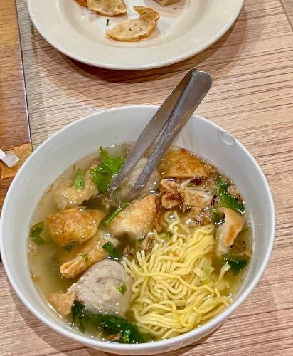 Mad i den private indkvartering eller i nærheden