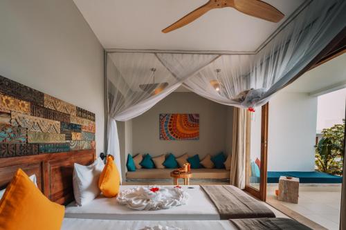 Χώρος καθιστικού στο Legendary Zanzibar Beach Resort