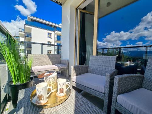 Μπαλκόνι ή βεράντα στο Apartament M&A Panorama