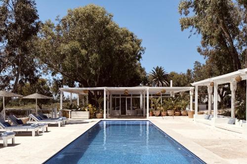 Bazén v ubytování Tangaro Hip Hotel & Spa nebo v jeho okolí