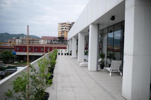 Balkón nebo terasa v ubytování Batumi Skynest