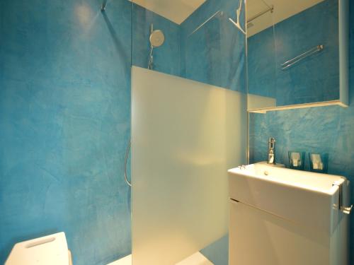 Salle de bains dans l'établissement Waimes Forest-Edge Escape
