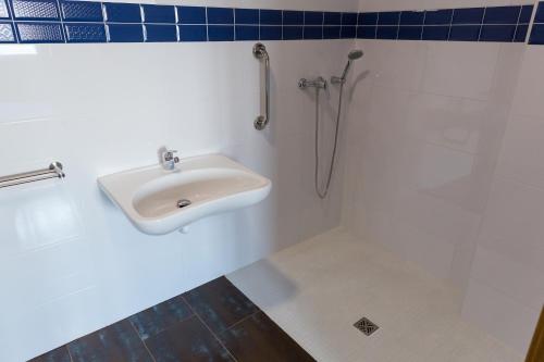 Kúpeľňa v ubytovaní Muxia Mare