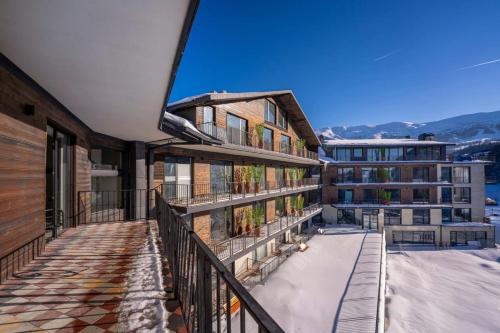 Nespecifikovaný výhled na hory nebo výhled na hory při pohledu z apartmánu