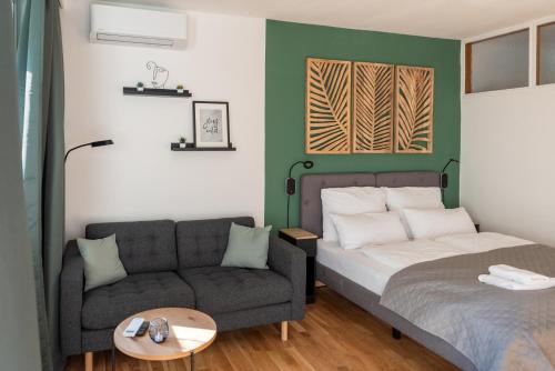 Bernhards Studio Koßgasse - Gratis Parken, Klimaanlage & Balkon