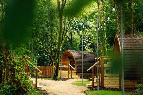 Zahrada ubytování Adventure Parc