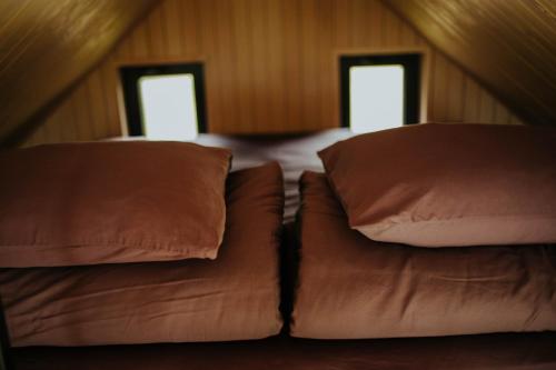Χώρος καθιστικού στο The Sound of Silence - romantic tiny house near Riga