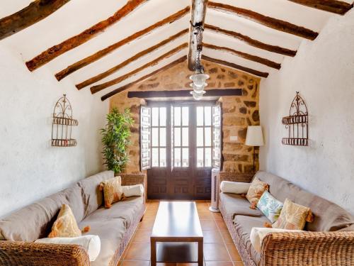 Χώρος καθιστικού στο Villa in Montefrio near Iznajar Lake