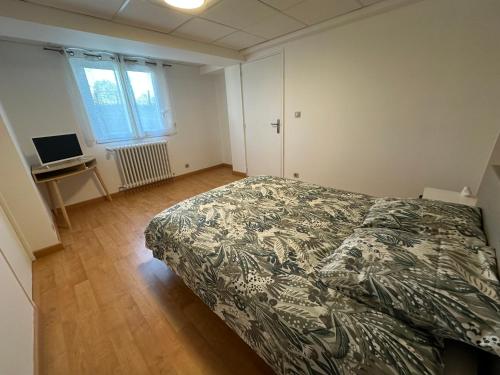 Postel nebo postele na pokoji v ubytování Le MANI