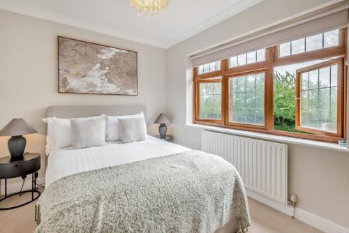 Ένα ή περισσότερα κρεβάτια σε δωμάτιο στο 3 Bed in Fiskerton oc-h32756