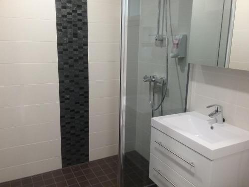 Koupelna v ubytování Apartment Kievarinhovi