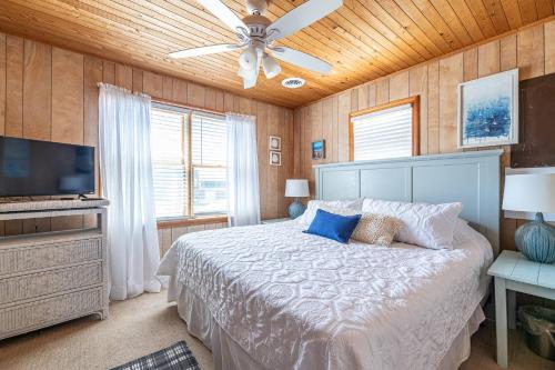 Postel nebo postele na pokoji v ubytování Beach Baby