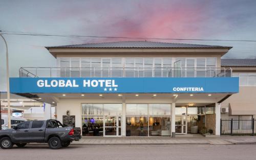 El edificio en el que está el hotel