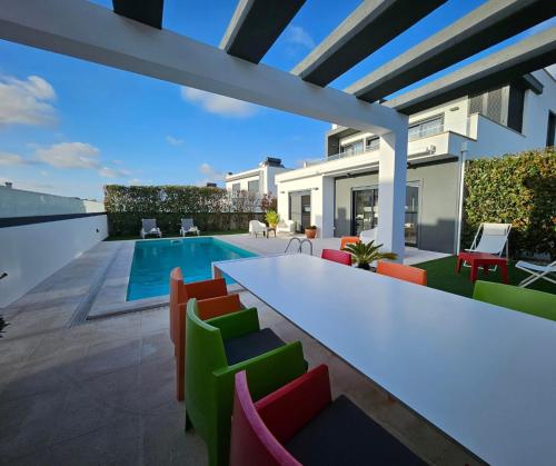 Hồ bơi trong/gần Villa CINCO OBIDOS