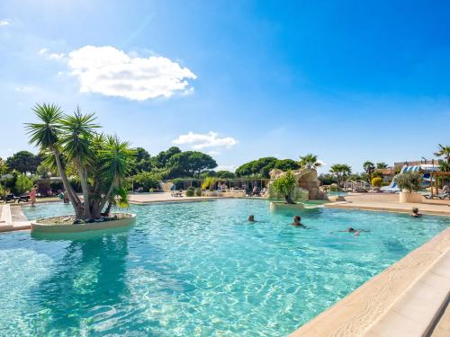 Swimmingpoolen hos eller tæt på Camping Vendres