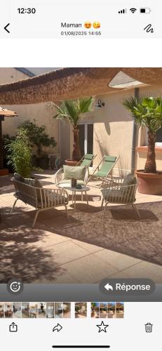 Maison de Charme avec Patio et Garage Privé Sète Centre