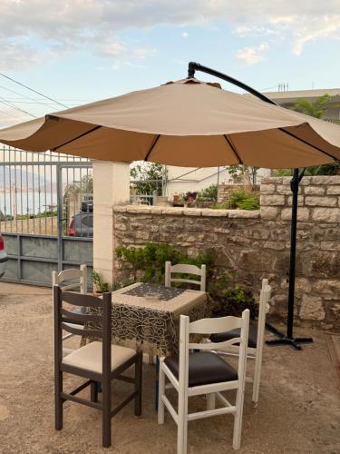 Balkón nebo terasa v ubytování Alpha Apartaments