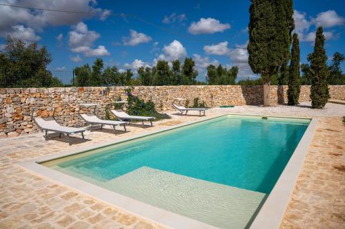 Swimmingpoolen hos eller tæt på WePuglia - Masseria del Cherubino
