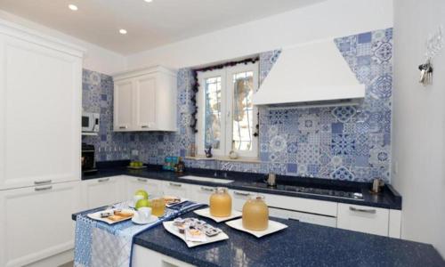 Una cocina o zona de cocina en Villa Dei in Positano