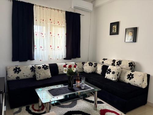 Χώρος καθιστικού στο Apartman JANA